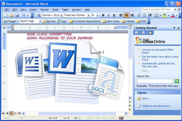 Create Or Edit Microsoft Word Document Formating By Asyasmeen9