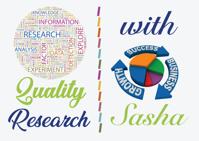 assist in online, market research and business research