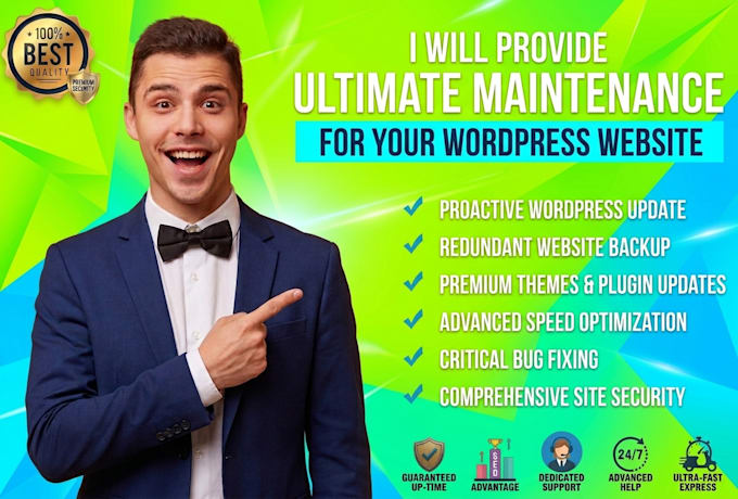 provide ultimate maintenance and support for wordpress website