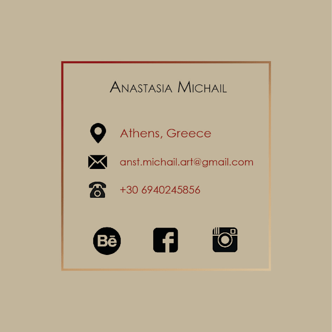 Create the best and most modern pro cards for you by Anstmich | Fiverr