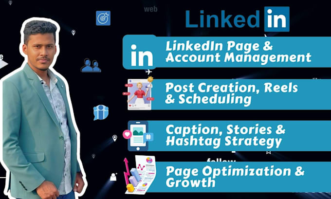 do manage your linkedin profile and page