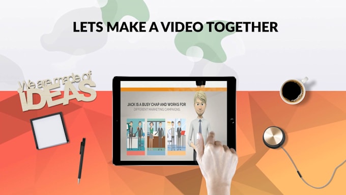 create 3d  explainer video