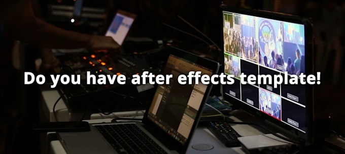 edit your after effects or premiere pro template