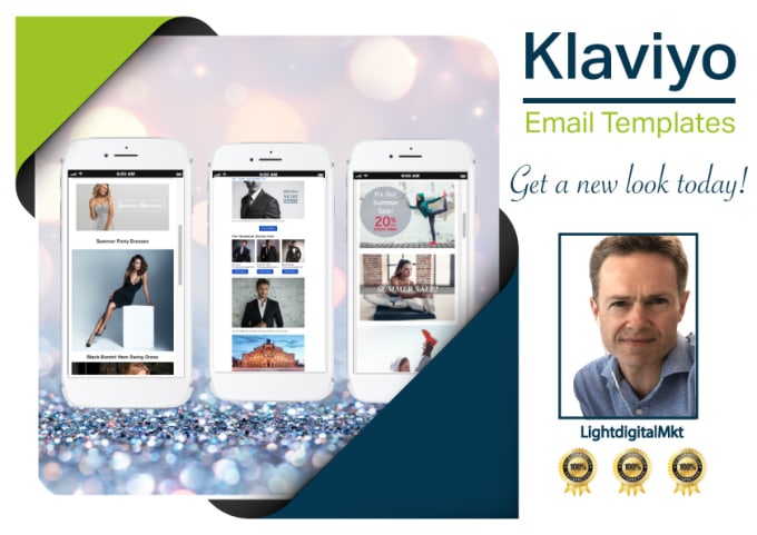Rebrand your klaviyo templates by Lightdigitalmkt Fiverr