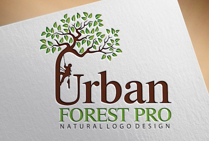 do professional natural logo design for brand business or company