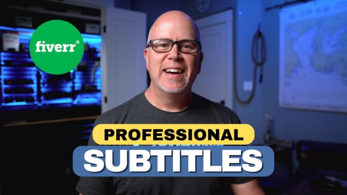 add professional synced subtitles or captions to your video