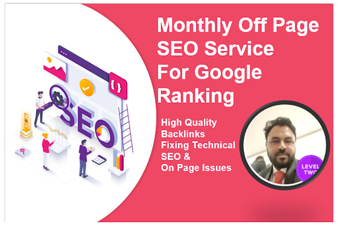 complete monthly off page SEO service with backlinks building for google ranking