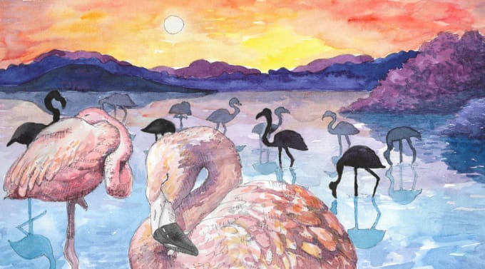 Paint Nature Illustration With Whimsical Watercolor Animals By