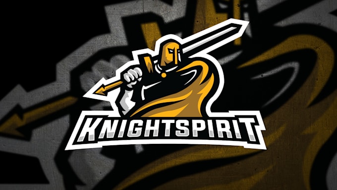 create a graphic logo mascot for your team