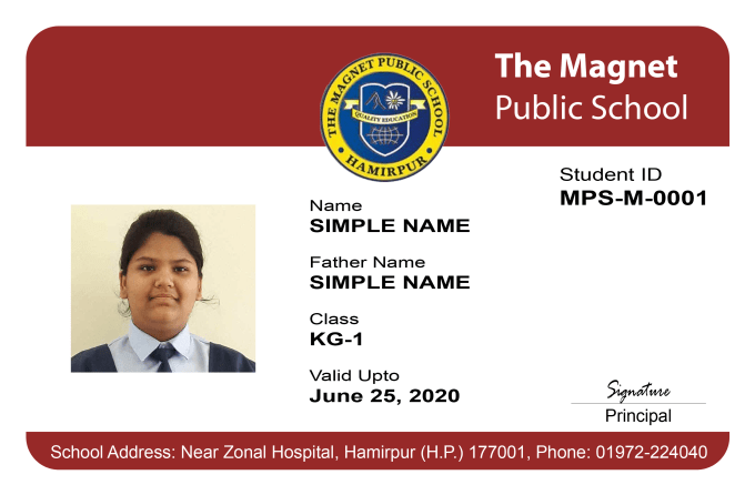 Do student or employee id card design within 24 hours by Zara482970 ...