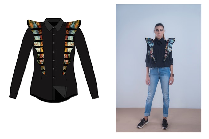 Design Elegent Clothes Illustrate Fashion And Make Tech Packs By