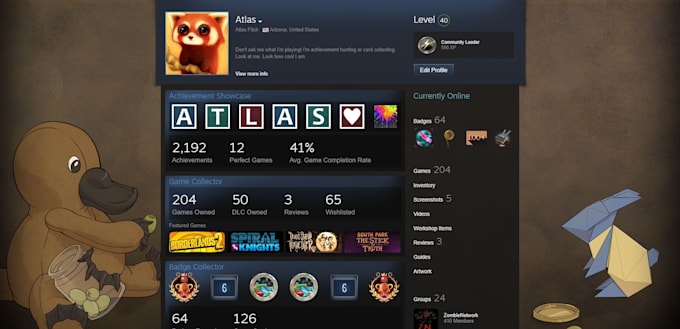 Give You A Random Steam Game Key By Atlasfitch