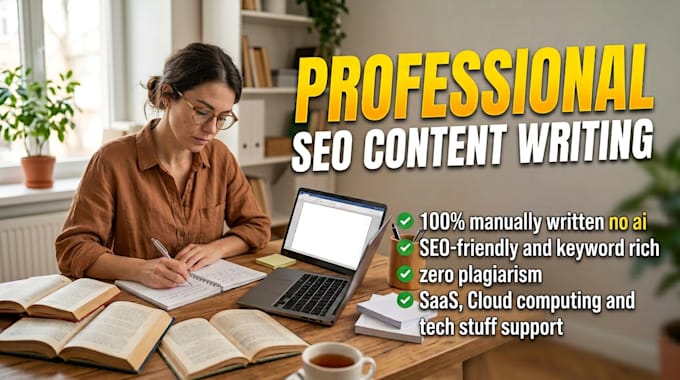 write SEO optimized technology articles and software guides