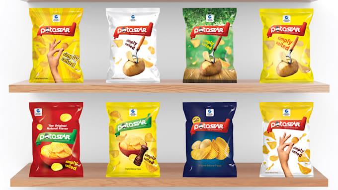 produce packaging and digital creatives designs