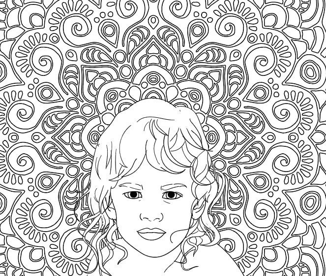 Create personalized coloring page - Create Personalized Coloring Page From Your Photo 
