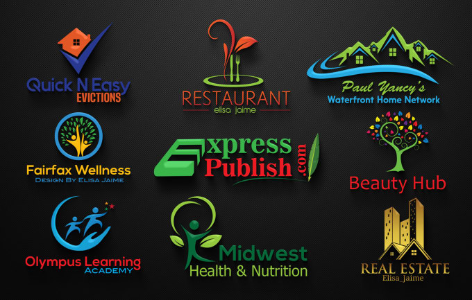 Do Unique 3d Logo Design For You By Elisa Jaime