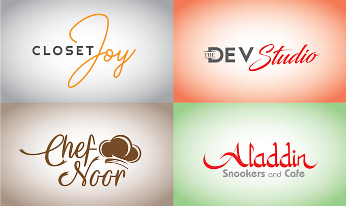 design a signature type logo