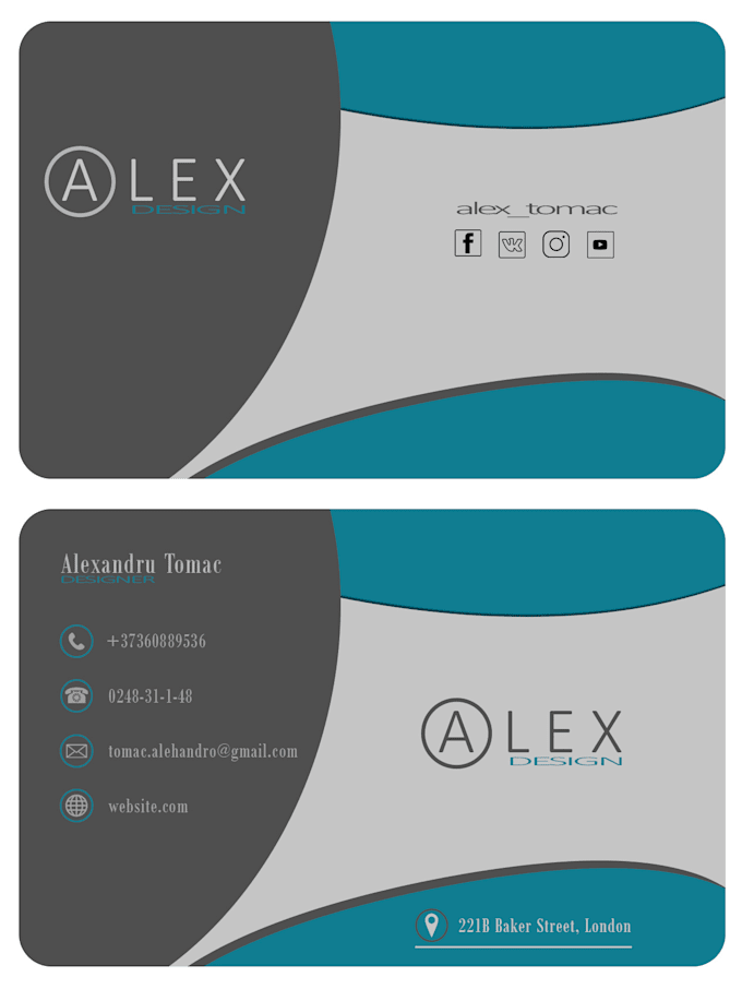 Creating Your Business Card By Alextomac