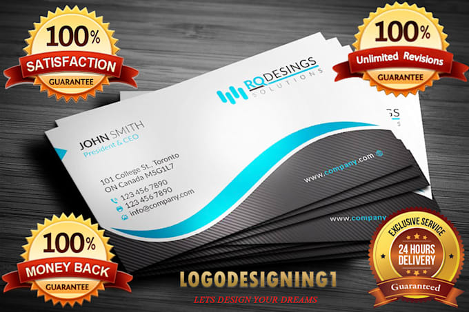 design and redesign business card and documents