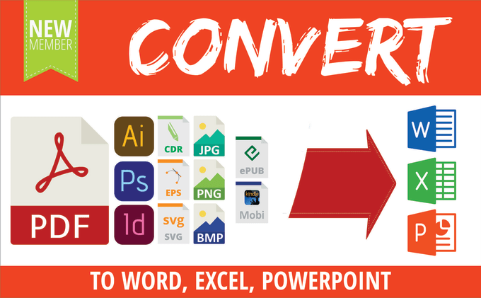 convert pdf to excel and word free download