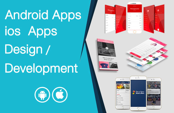 develop professional android and ios app for you