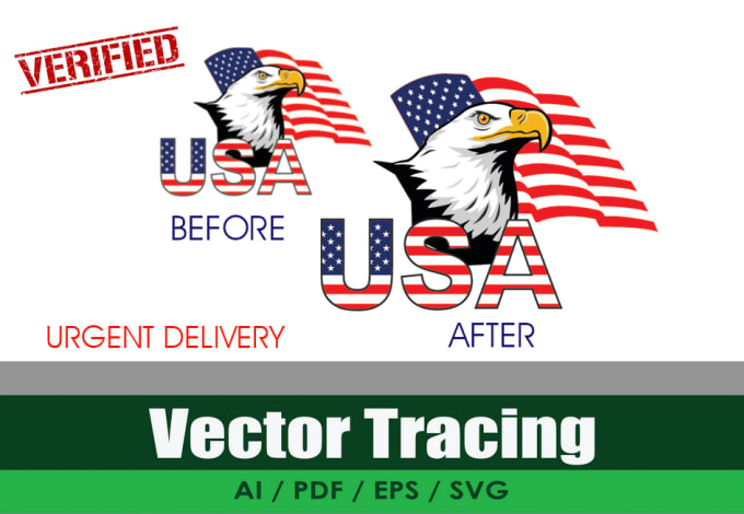 Do Vector Tracing Your Low Quality Logo Or Image Into Hd Quality
