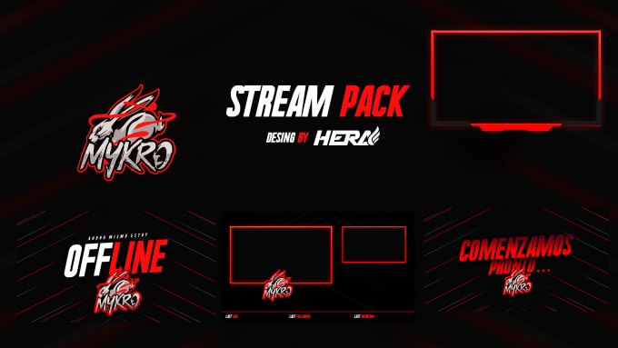 Design Custom Twitch Overlay By Hera787 Fiverr 8014