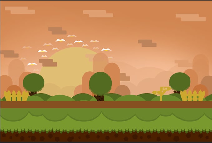 Design Amazing 2d Game Backgrounds For Game Developers By Asfafalak