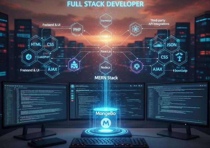 do weekly or monthly job as freelancer full stack developer