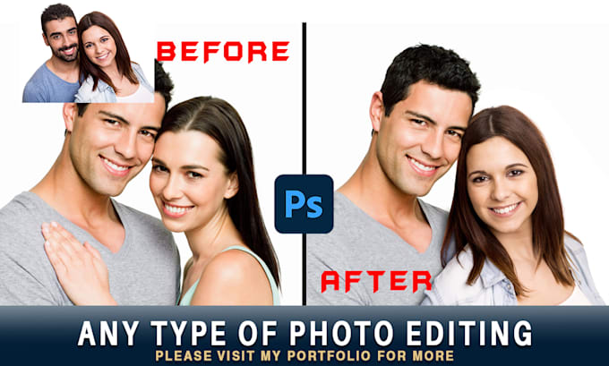 do photoshop image editing, photo manipulation,montage, object removal