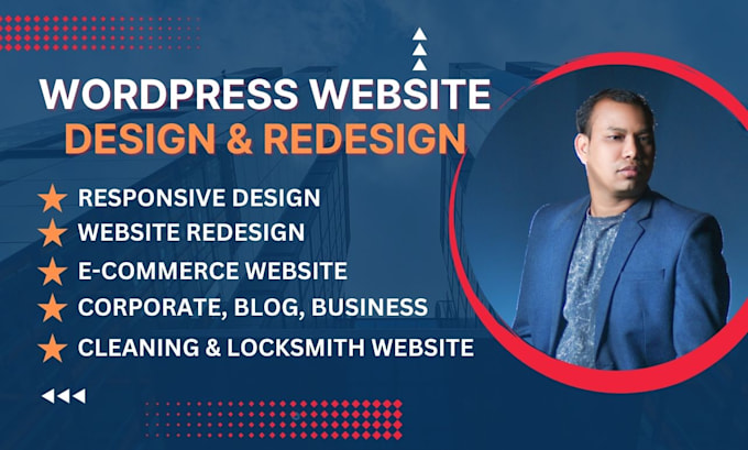design any wordpress website using elementor