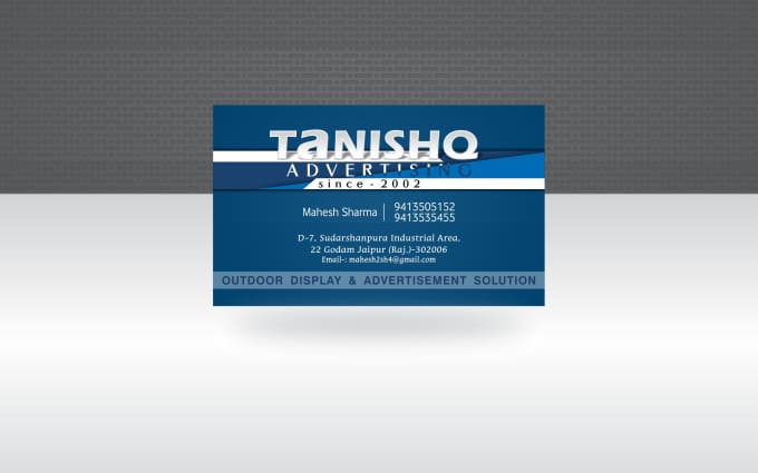 Create An Attractive And Abstract Business Card By Priyanshraj97