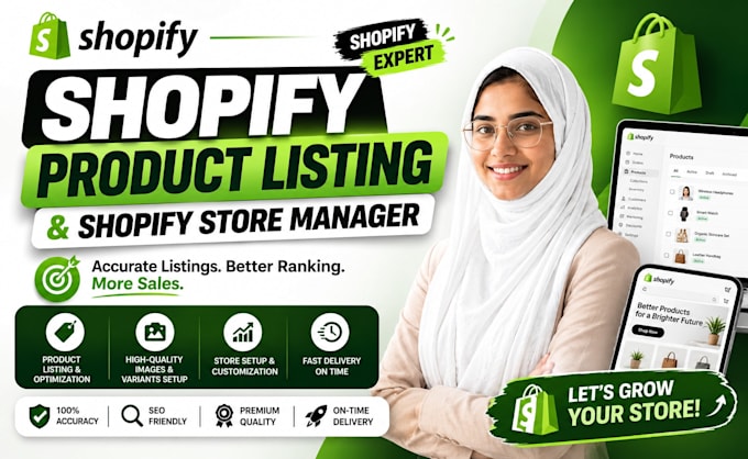 do shopify product listings CSV and shopify store manager