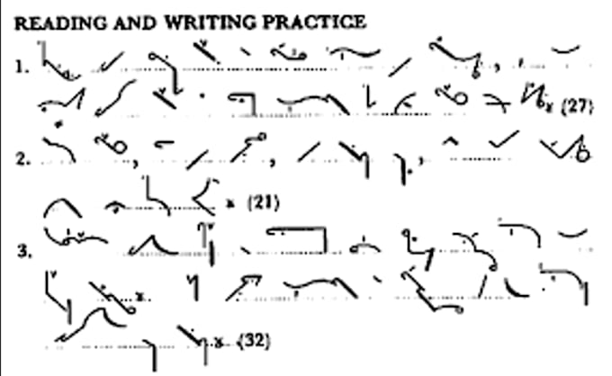 drill and transcribe pitman shorthand