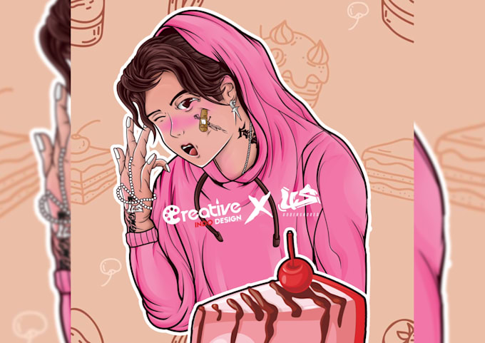 create a cute cartoon
