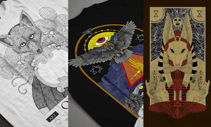 design original t shirt illustration from your ideas
