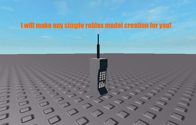 Build anything for you on roblox studio by Mathewdev