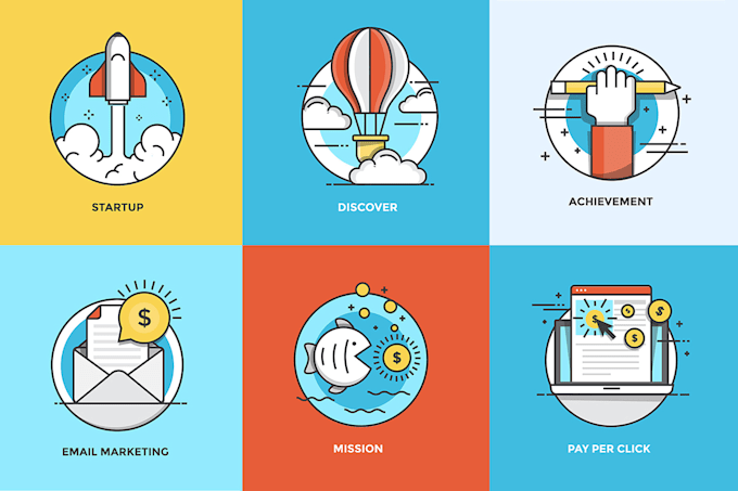 Design custom icon set for app or web by Alaydesigner | Fiverr