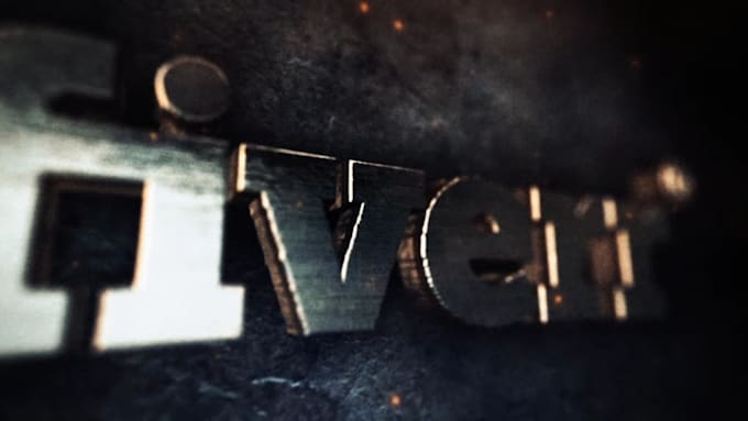 create element 3d intro for twitch youtube esport