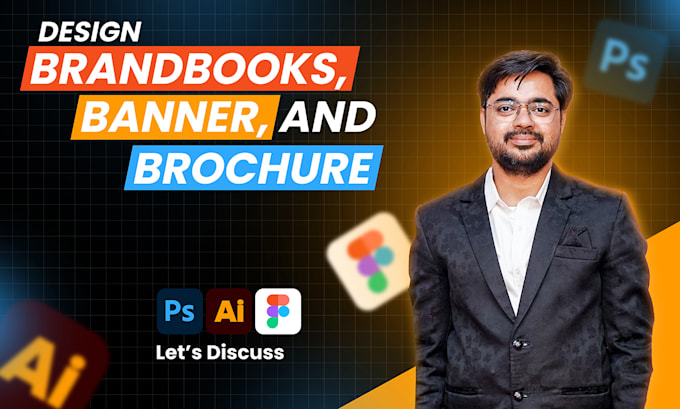 design brandbooks, banners, and brochures