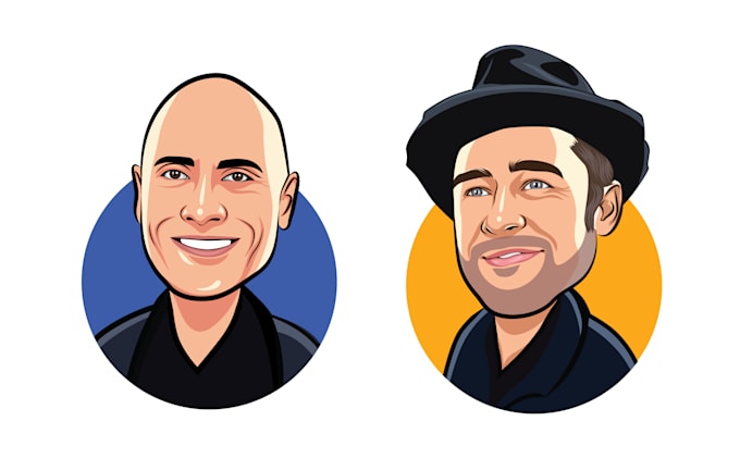 draw cartoon caricature within 24 hours