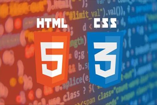 Design web page for you with html, css and javascript by Bobanjandreski ...