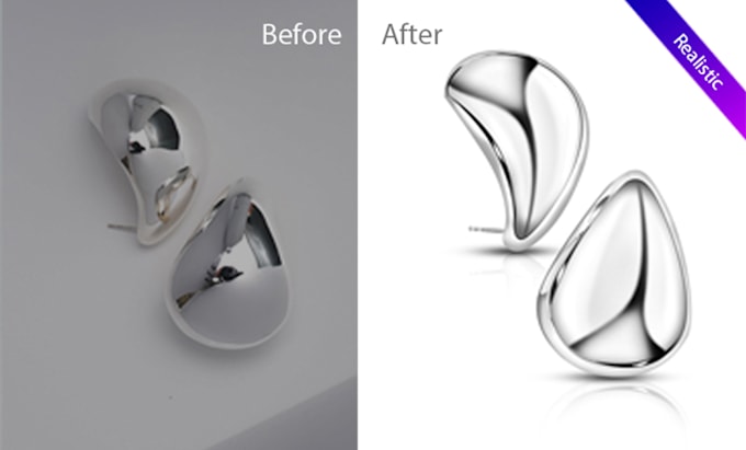 do HD quality jewelry image retouching and enhance