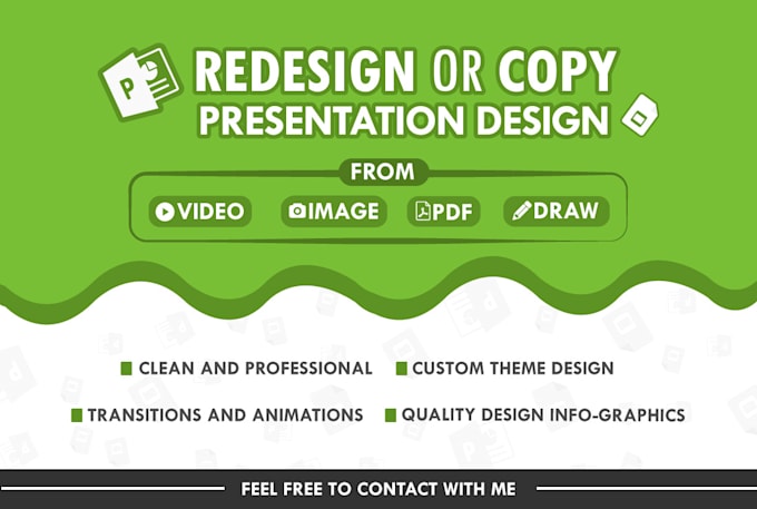 redesign or copy powerpoint and google slides presentation