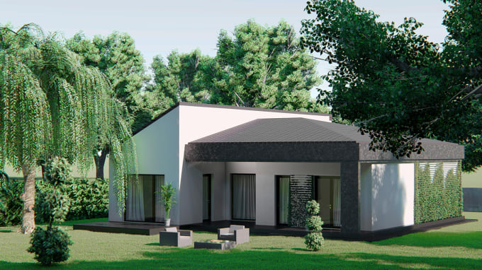 Design Exterior 3d Model And Rendering Of Your House By Djordje Saric