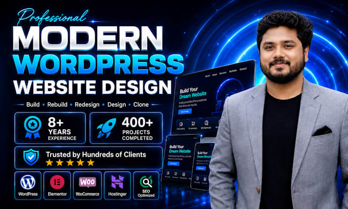 build wordpress,rebuild wordpress,redesign real estate website, business website