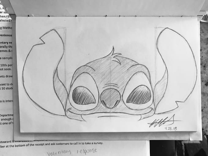 Draw A Disney Pixar Character For You By Kmcgrady30