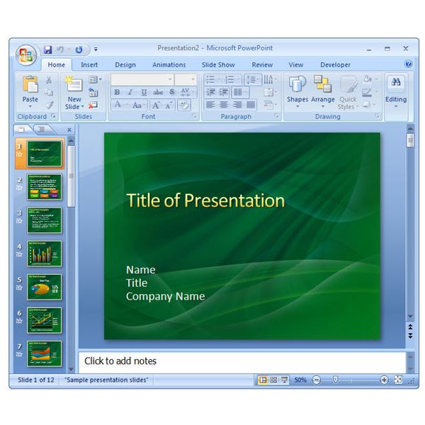 I will make beautiful presentations for u using MS Office Powerpoint at rea...
