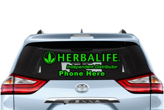 Create And Ship Your Herbalife Decal By Decals77 Fiverr
