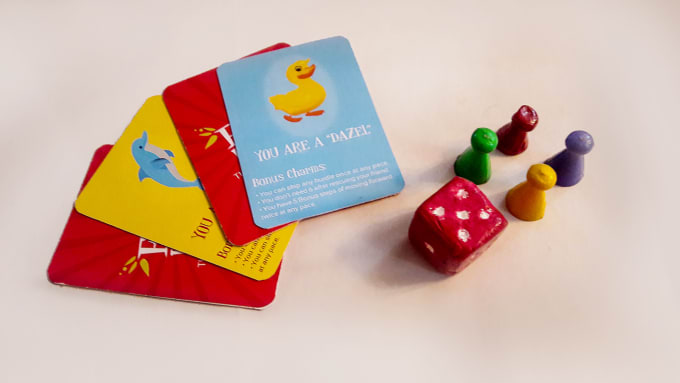 Design Card Game Along With Box By Ayeshabachao